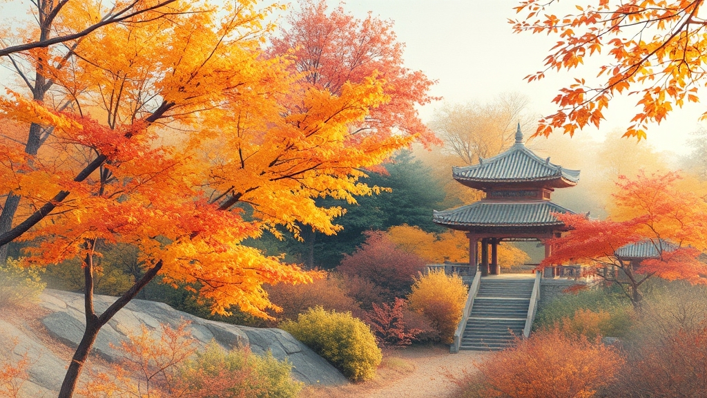 화담숲 예약: 날짜, 시간 선택 꿀팁 (watercolor 스타일)