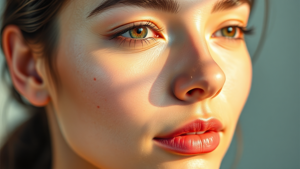 5단계 멜라닌 케어 시스템 분석 (realistic 스타일)