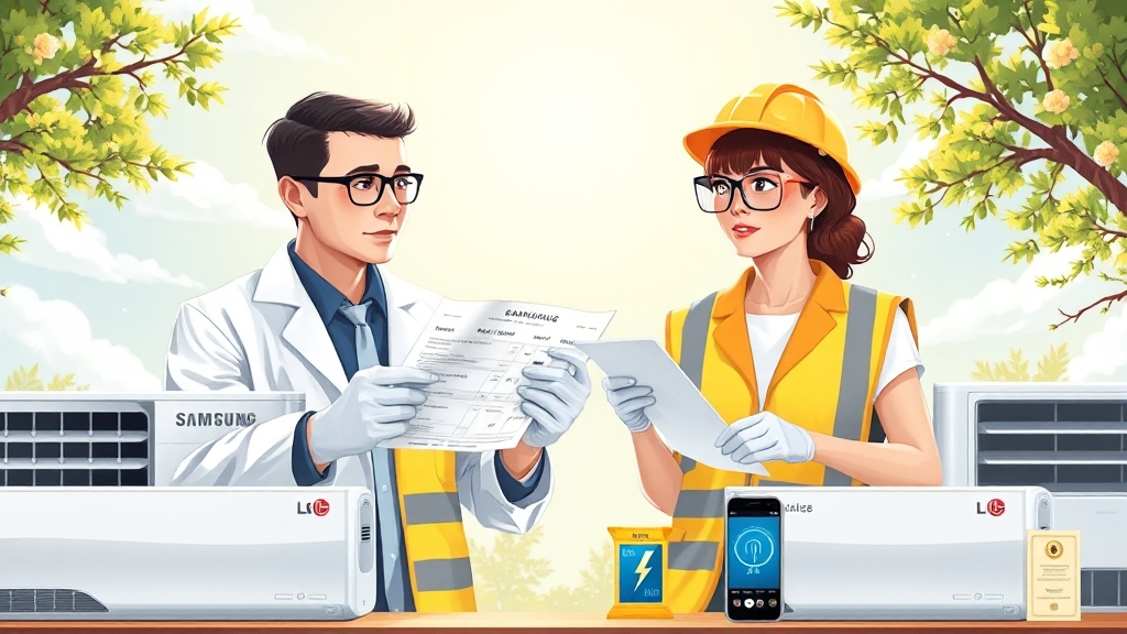 에어컨 청소 비용, 얼마나 들까요? (illustration 스타일)