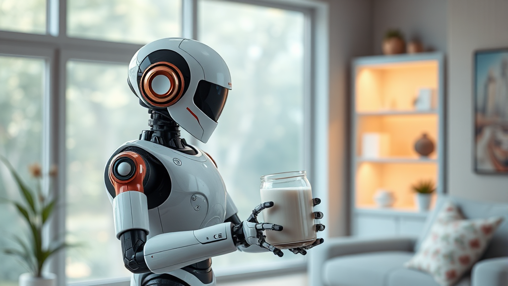 LG AI: 공감지능과 클로이드 (realistic 스타일)