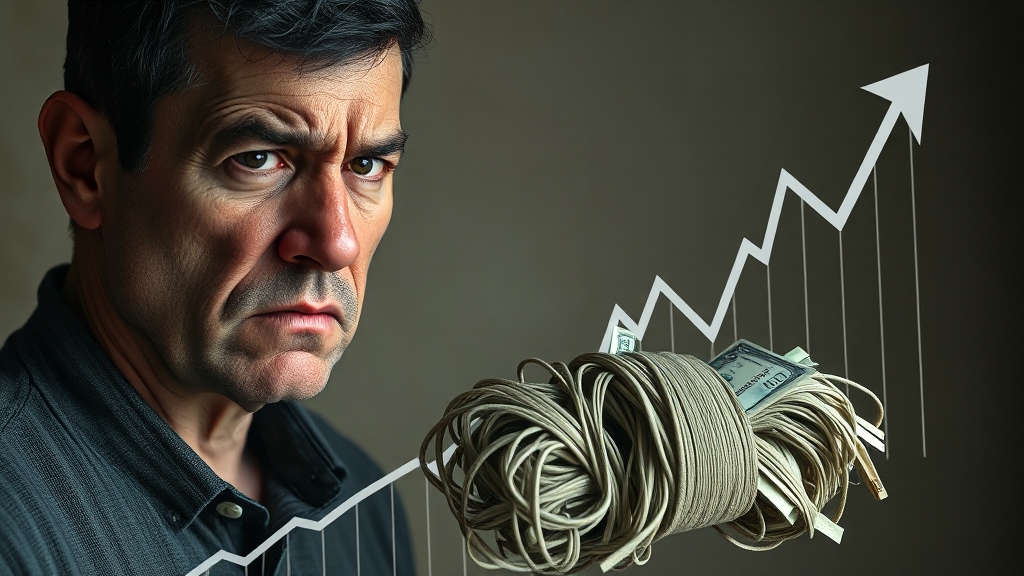 대출 시장, 금리 변동에 주목! (realistic 스타일)