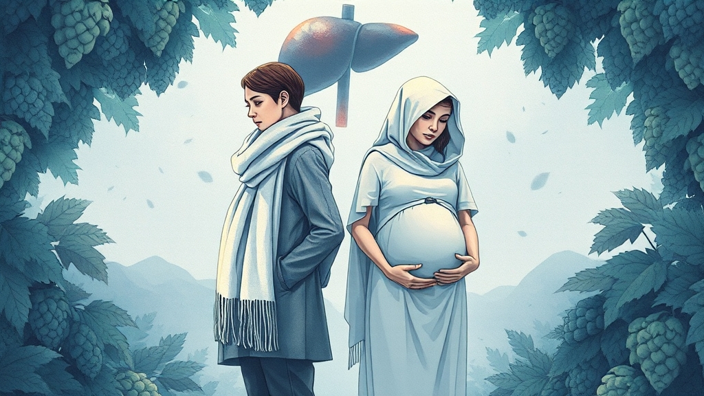 환삼덩굴, 부작용은 없을까? (illustration 스타일)