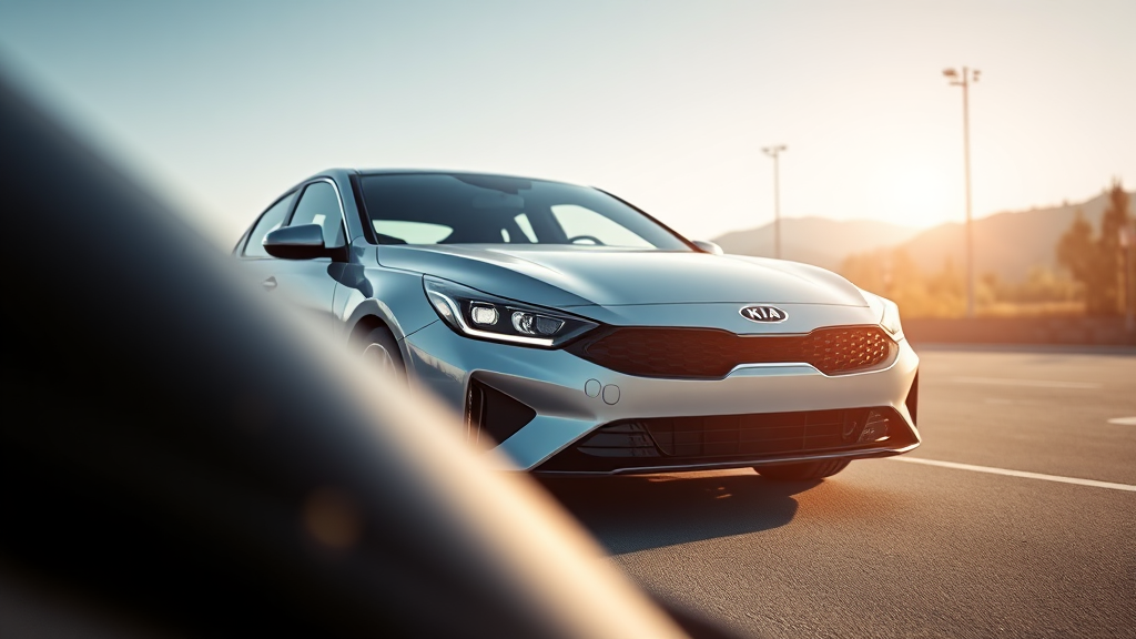 2025년 기아차 시장 전망 (realistic 스타일)