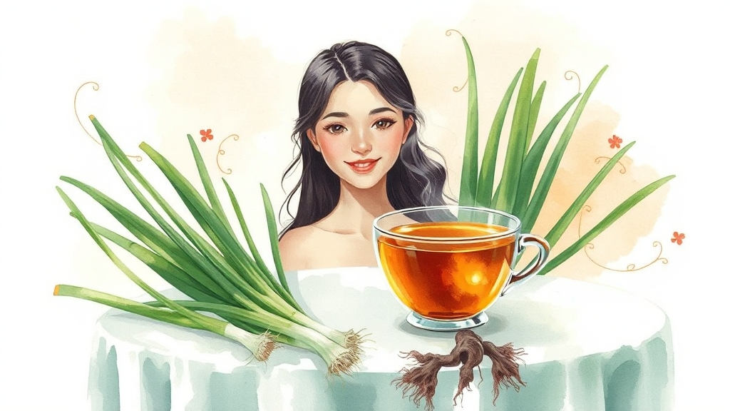 대파, 알고 먹으면 더 좋다! (illustration 스타일)