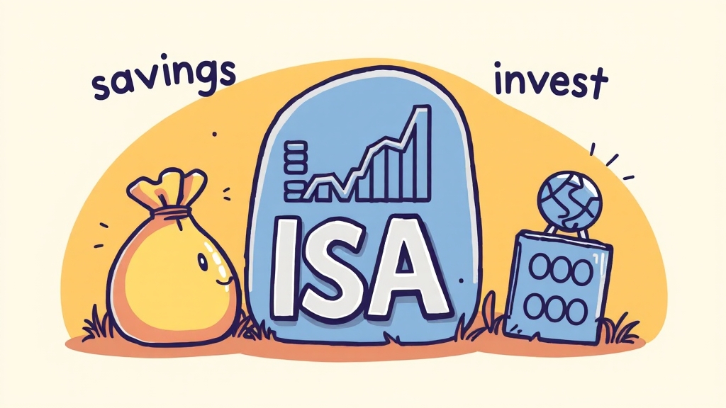 ISA 계좌 유형별 특징 비교 (cartoon 스타일)