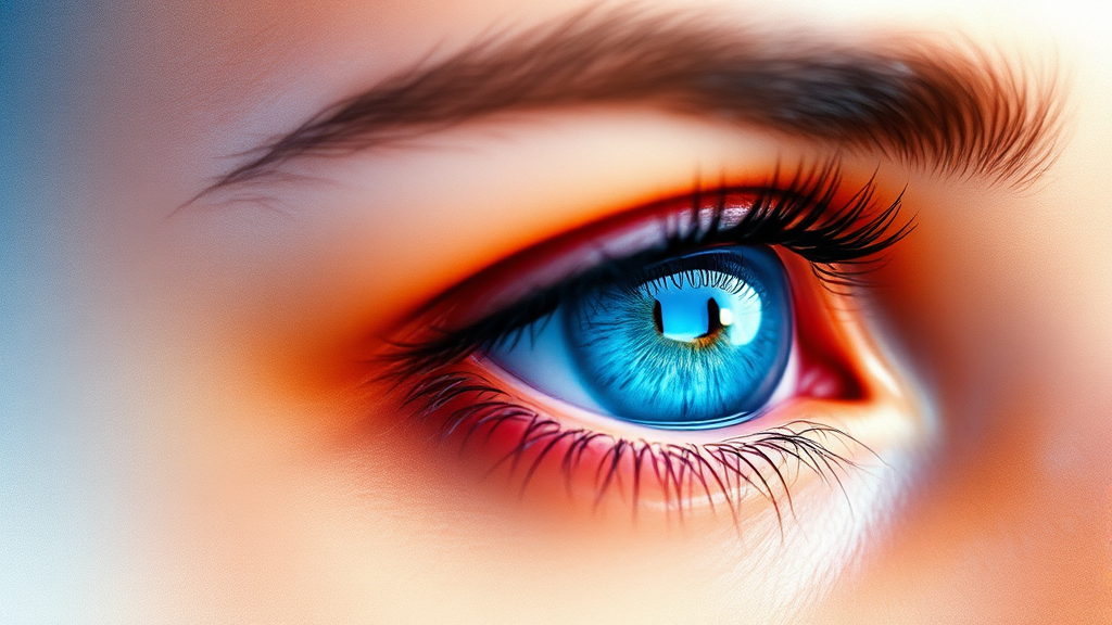 루테인/지아잔틴, 뭘까요? (watercolor 스타일)