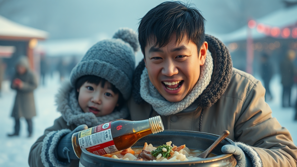 누리꾼 및 방문객 반응 (realistic 스타일)