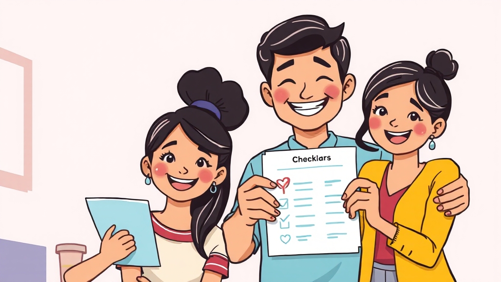 건강검진, 건강한 미래를 위한 투자! (cartoon 스타일)