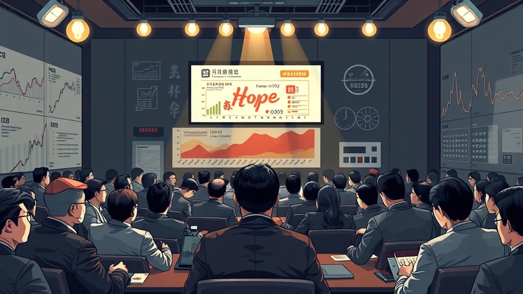 경제 동향: 금통위 일정 및 기업 심리지수 주목 (illustration 스타일)