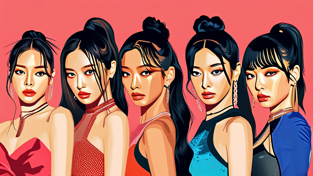 문화, 예술, 연예계 소식 (illustration 스타일)