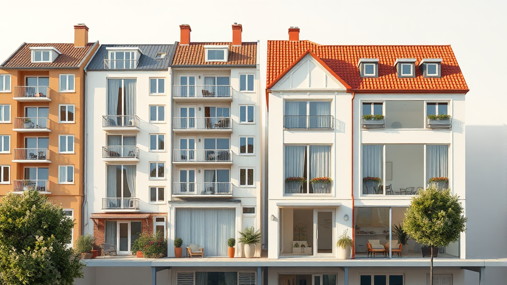 장기수선충당금, 아파트와 오피스텔 차이 (realistic 스타일)