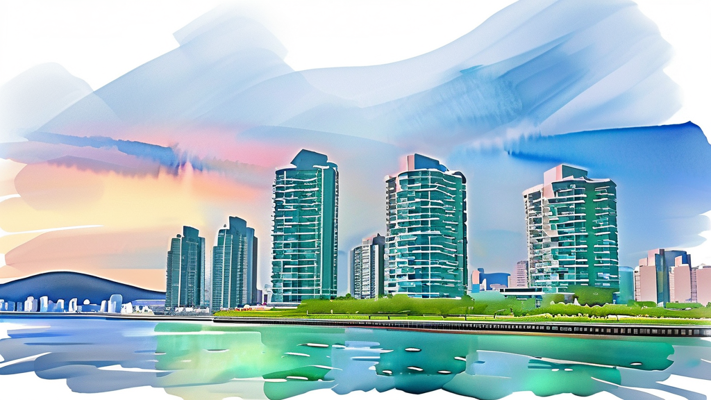 미래 시세 차익과 투자 가치 전망 (watercolor 스타일)