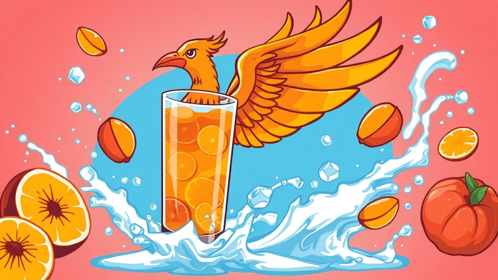 핫식스 더킹 아이스피치 제로 개요 (cartoon 스타일)