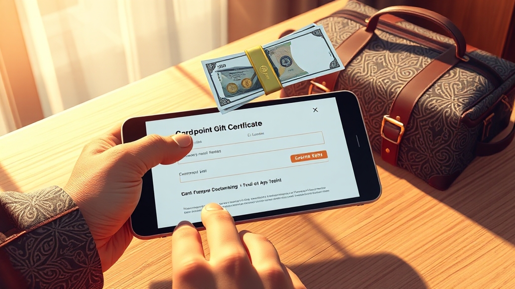 포인트 상품권 전환 및 활용 전략 (illustration 스타일)