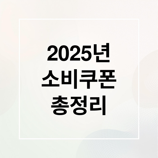 2025년
소비쿠폰
총정리 (전국민 소비쿠폰   사용내역)