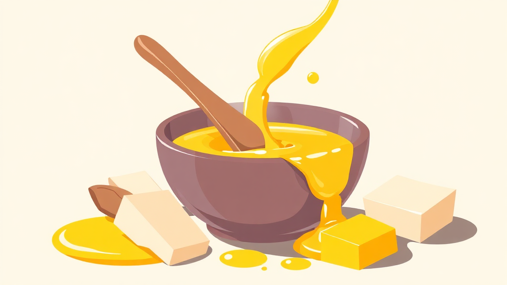 기버터 섭취 시 주의사항 & 부작용 (illustration 스타일)