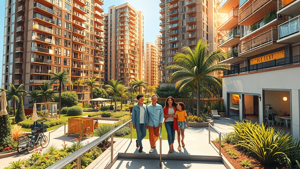 단지 정보, 쾌적한 주거 환경 및 편의 시설 (realistic 스타일)