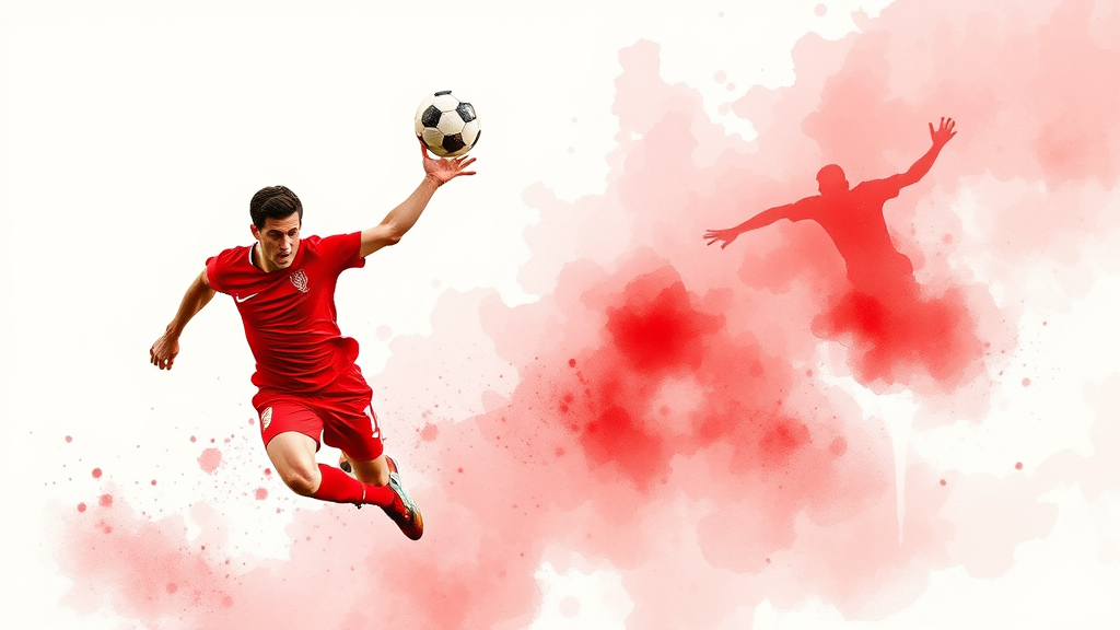 한국 대표팀 조 편성 결과 및 전망 (watercolor 스타일)