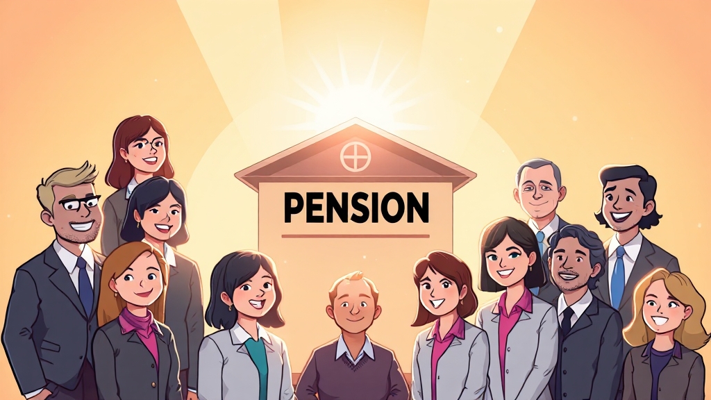 사학연금, 무엇이 중요할까요? (cartoon 스타일)