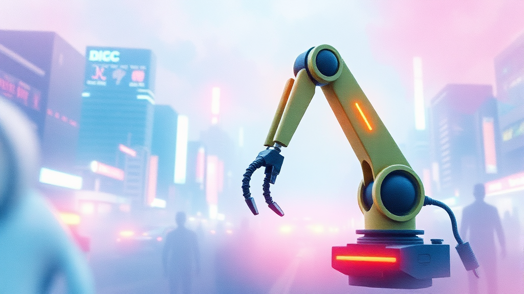 디아이씨는 어떤 회사? (watercolor 스타일)