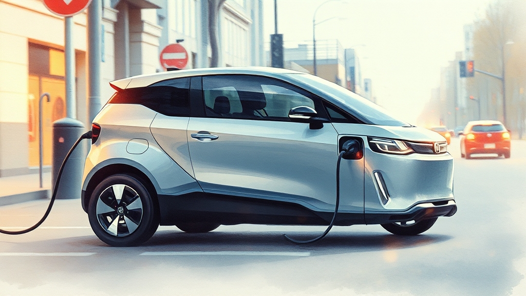 캐스퍼 일렉트릭 핵심 특징 (watercolor 스타일)