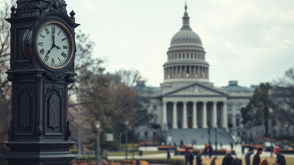 셧다운, 미국에 어떤 영향을 줄까요? (realistic 스타일)