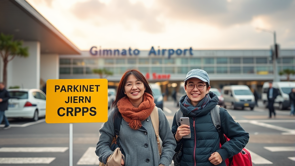 김포공항 국내선 주차, 이것만 알면 시간 절약! (realistic 스타일)