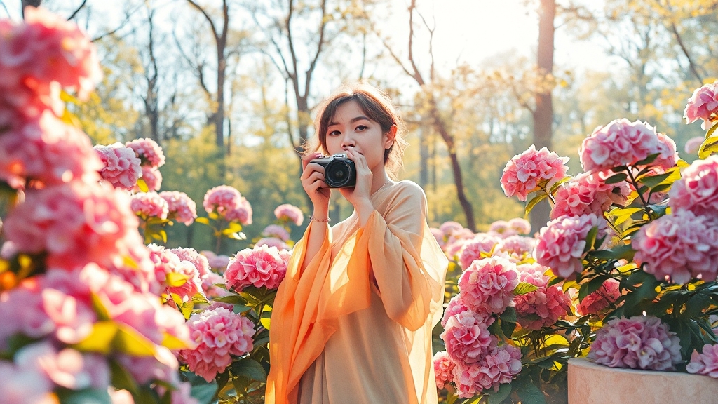 방림원 사진 스팟 (watercolor 스타일)