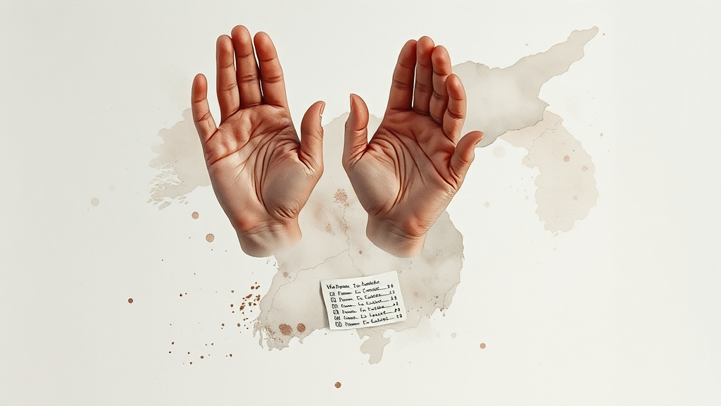 소비쿠폰 정책 현황 & 개선점 (watercolor 스타일)