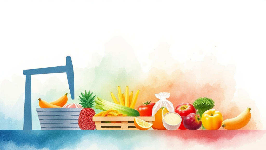 생활비 변화, 유가 시대의 현명한 대비 (watercolor 스타일)