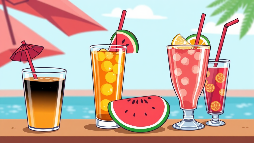 나만의 얼죽아 레시피 공개! (cartoon 스타일)