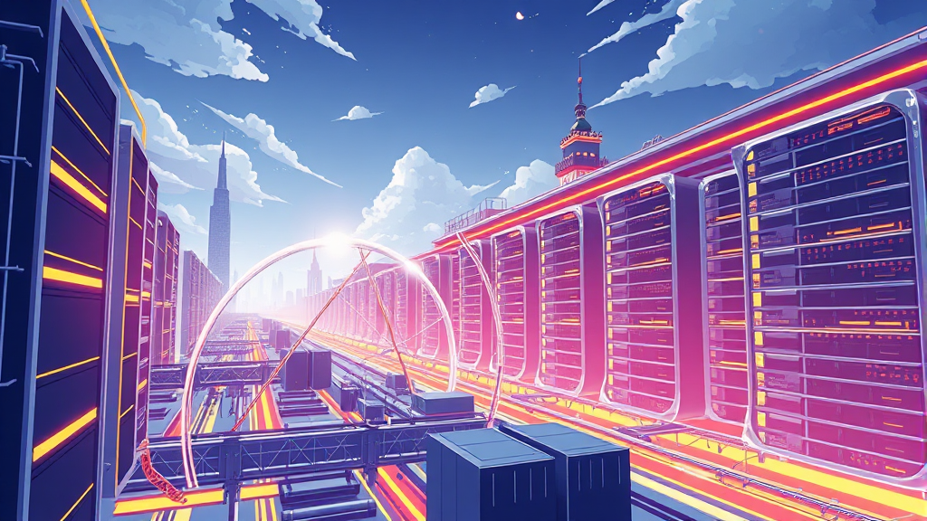 AI 데이터센터 A to Z 4 AI 데이터센터 핵심 구성 요소 (illustration 스타일)