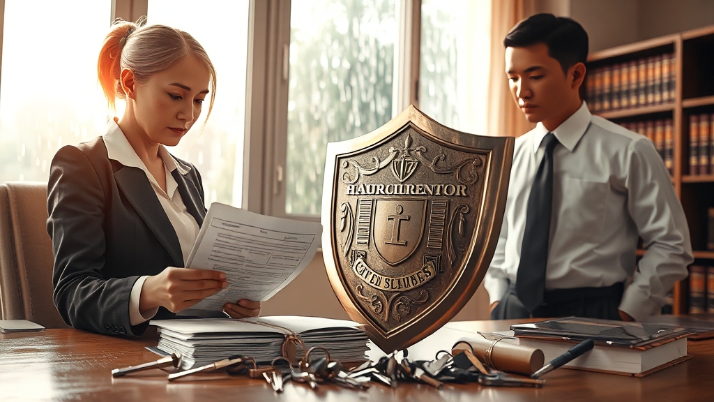 분쟁 발생 시, 어떻게 대처해야 할까요? (realistic 스타일)