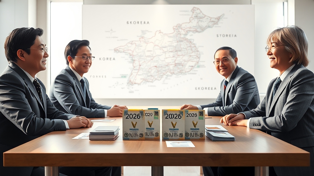 2026년 최저임금 결정 (realistic 스타일)