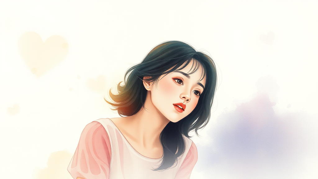 진짜일까? 가짜일까? 시청자들의 궁금증 증폭 (watercolor 스타일)