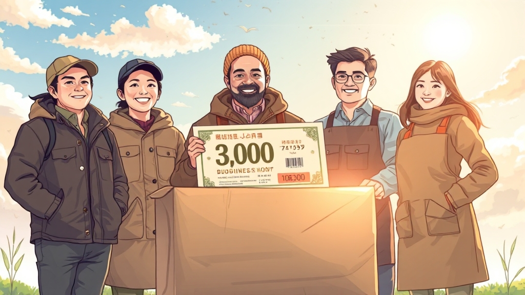 지원금, 언제 어떻게 받나요? (illustration 스타일)