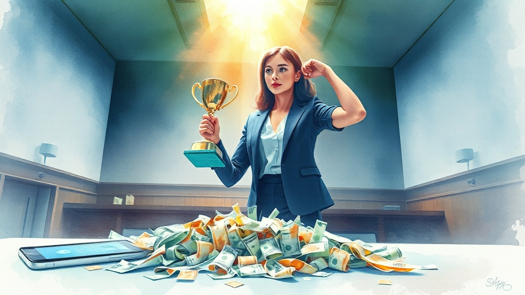 피해금 회복 가능성과 법적 구제 절차 (watercolor 스타일)