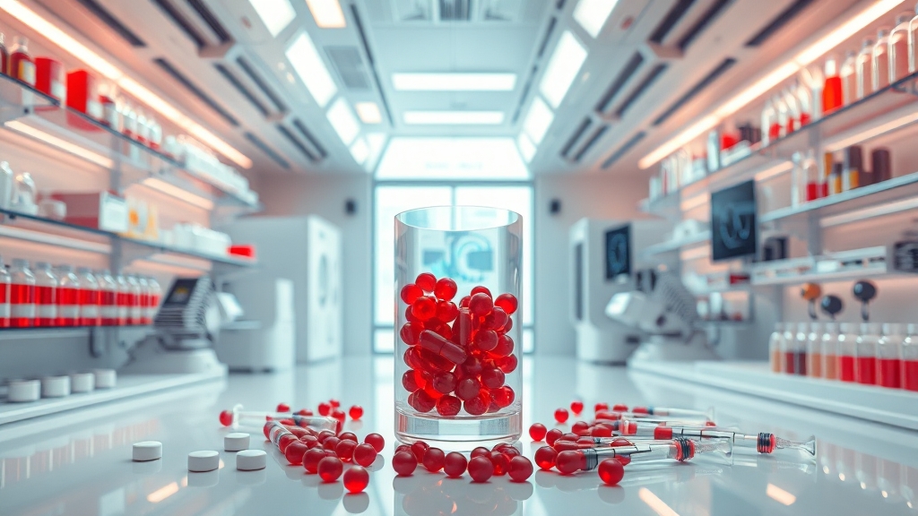 통풍 치료제 시장 동향 (realistic 스타일)