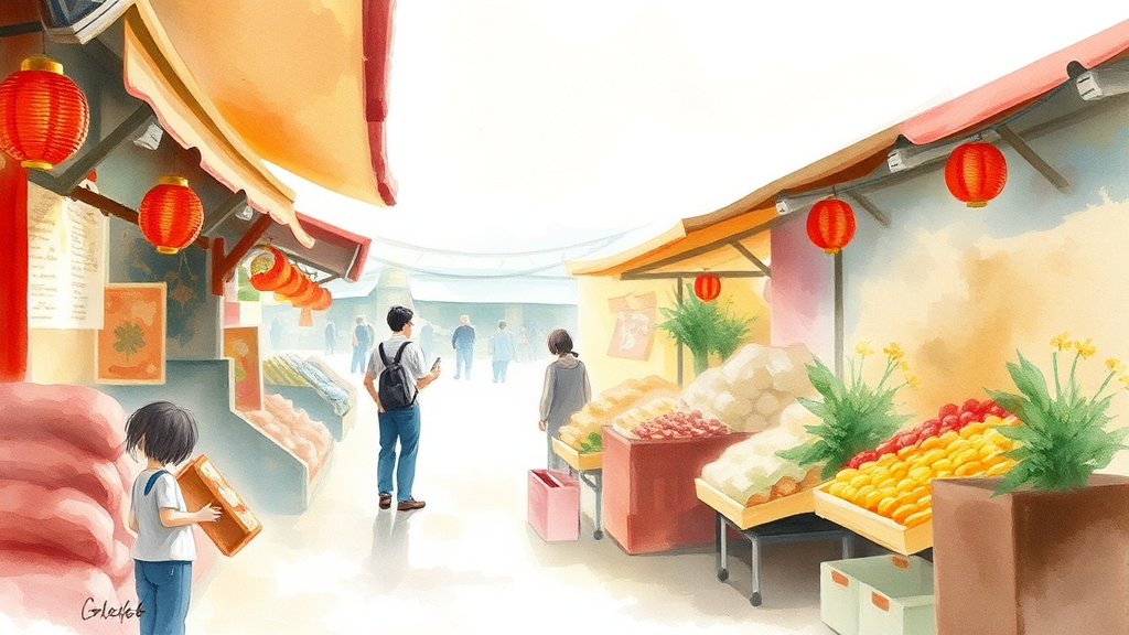 디지털 온누리상품권 앱 사용법 (watercolor 스타일)