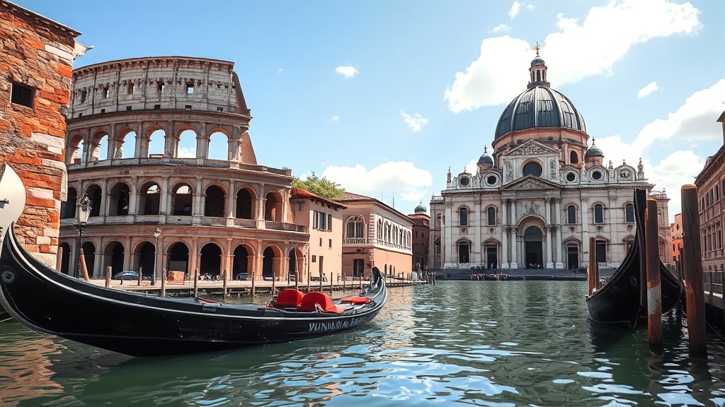 주요 도시 탐험 (realistic 스타일)