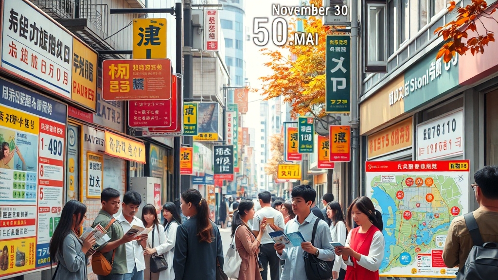 소비쿠폰, 어디서 쓸까? (realistic 스타일)