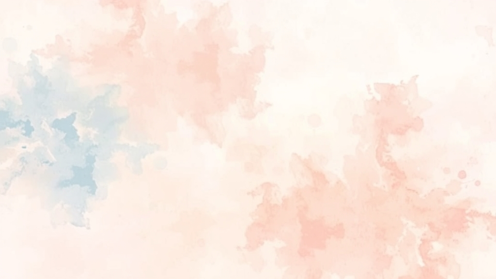 집중 세션: 업무 몰입도 향상 (watercolor 스타일)