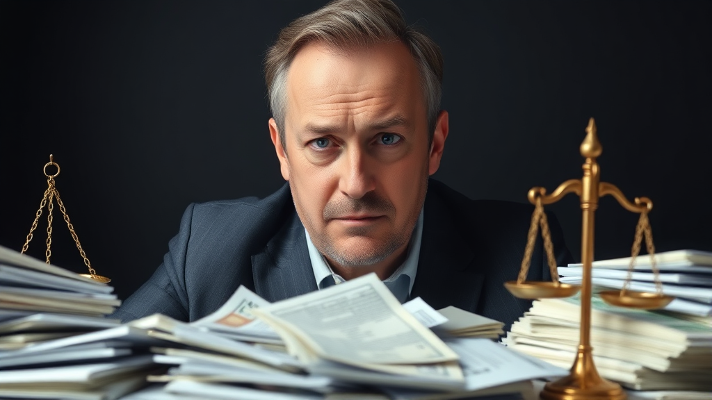 정산 문제 및 개인 비용 부담 (realistic 스타일)