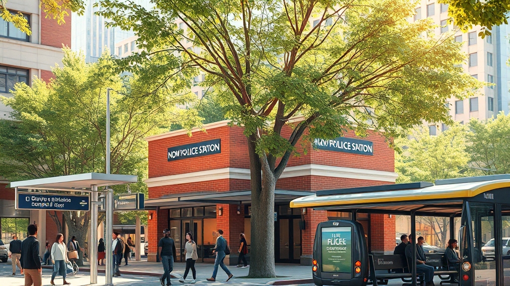 민원실 찾아가는 길 (realistic 스타일)