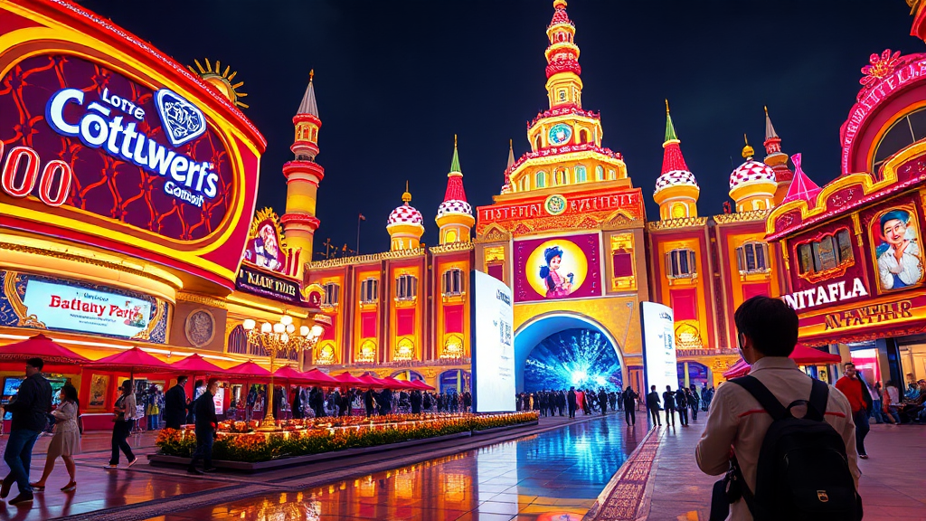 1000원으로 롯데월드 즐기기: 이벤트 상세 조건 (realistic 스타일)