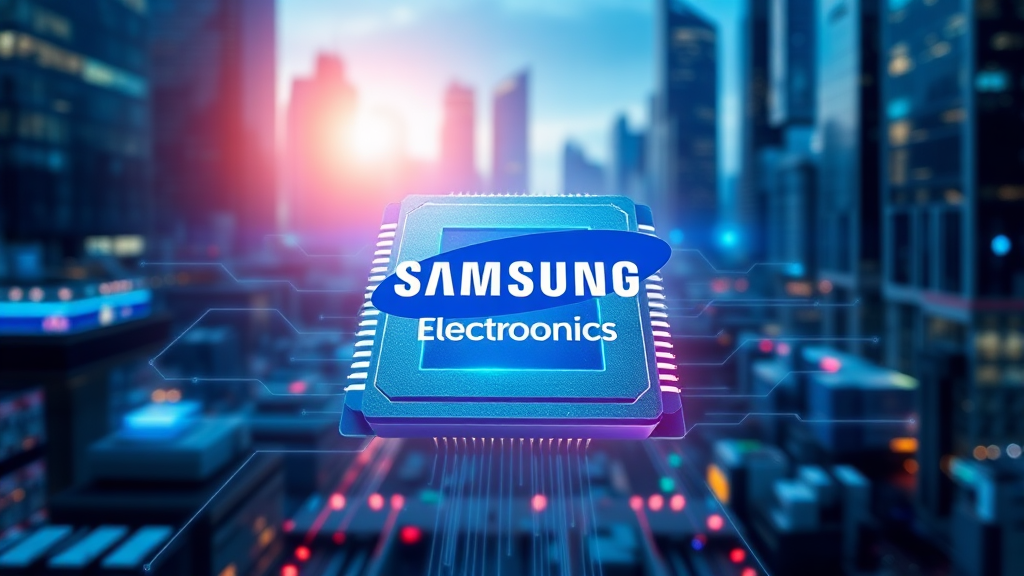 반도체 산업 동향 (realistic 스타일)