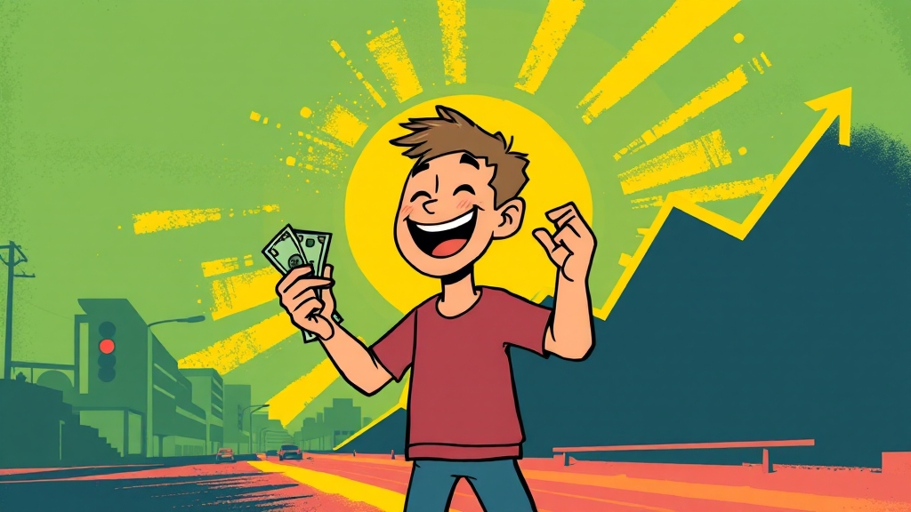 용돈벌이 vs 부업, 뭐가 좋을까? (cartoon 스타일)