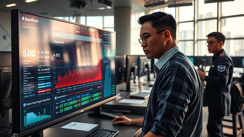 해킹 피해 발생 시 대처법 (realistic 스타일)