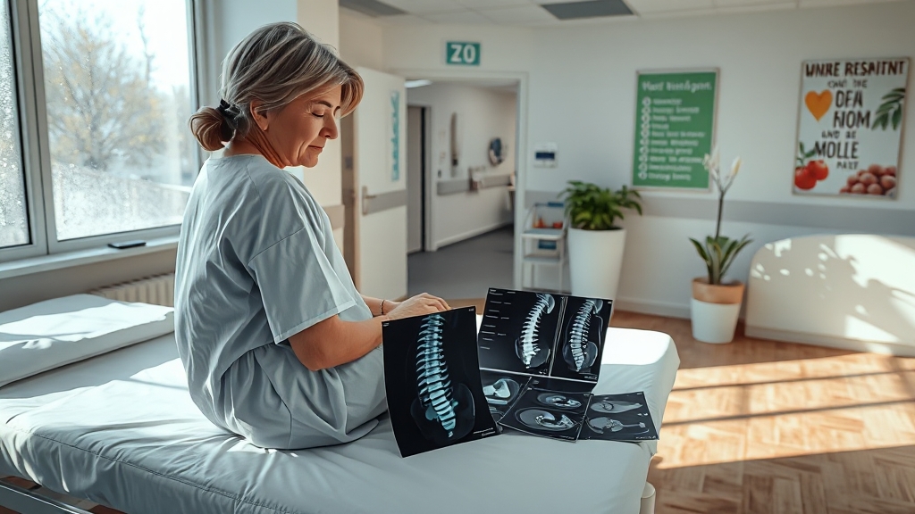 병원 방문이 필요한 경우 (realistic 스타일)