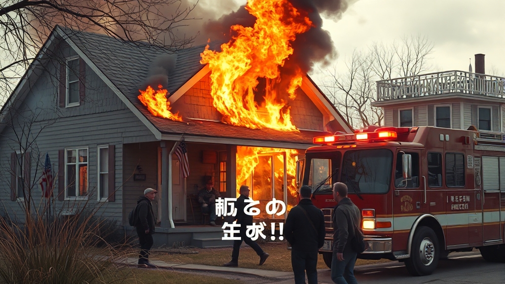 화재보험 가입 팁 & 주의사항 (realistic 스타일)